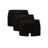 Tommy Hilfiger Obcisłe bokserki pakowane po 3 szt. Mężczyźni Bawełna czarny jednolity, S/M - Size: S/M
