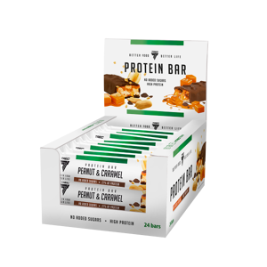 Better Food Zestaw Batonów Proteinowych Z Nadzieniem Arachidowo-Karmelowym W Mlecznej Czekoladzie Protein Bar Peanut & Caramel X 24 Szt. - None