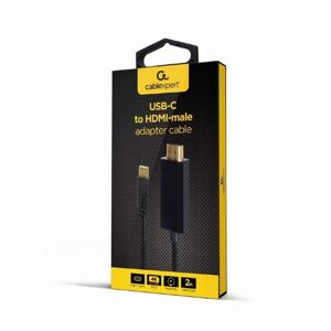 GEMBIRD Kabel USB-C do HDMI male 4K 30Hz 2m A-CM-HDMIM-01