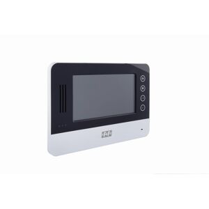 F&F Monitor wideodomofonu F&F; MK-07 panoramiczny 7" dotykowy głośnomówiący czarno-srebrny