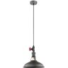 Italux Garibaldo MDM-2781/1 GR+BK lampa wisząca zwis 1x60W E27 szara / czarna