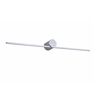 Light Prestige Modern Slim LP-777/1W L CH kinkiet lampa ścienna 1x8W LED 3000K IP44 srebrny   Wpisz kod: LP21 w koszyku