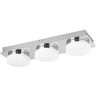 Rabalux Hilary 5663 plafon lampa sufitowa 3x15W LED 4000K srebrny