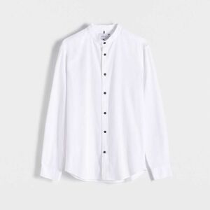 Reserved - Koszula super slim fit ze stójką - Biały - Męski - Size: L,M,S,XL,XXL