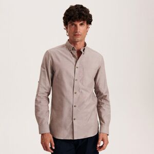 Reserved - Koszula regular fit - Brązowy - Męski - Size: L,M,S,XL,XS,XXL