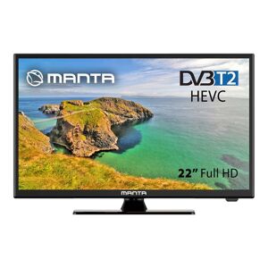 Manta S.A Telewizor 22 cale DVB-T2/HEVC FHD 12V Manta 22LFN123D