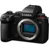 Panasonic DC-S5M2 Lumix pełnoklatkowy aparat bezlusterkowy (matryca CMOS 24.2MP, AF z wykrywaniem fazy, Active I.S., wideo C4K/4K 60p/50p), czarny