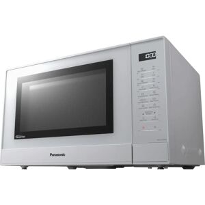 Panasonic NN-GT45 inwerterowa kuchenka mikrofalowa z grillem (31l, 1000W, 7 ustawień mocy, grill kwarcowy 1100W, 24 programy, talerz obrotowy), biała