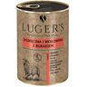 Luger's, karma mokra, 12 x 400 g - Jagnięcina i wołowina z burakiem