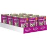 Whiskas 1+, puszki, 12 x 400 g - Wołowina i wątróbka w sosie