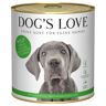 Dog´s Love Dog's Love Adult 6 x 800 g - Dziczyzna