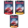 15 zł taniej! Rocco Classic, 18 x 400 g  - Mix I: czysta wołowina, wołowina/serca drobiowe, wołowina/kurczak