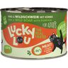 Lucky Lou Adult 6 x 200 g - Wołowina & Dzik