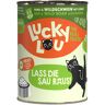 Lucky Lou Adult 6 x 400 g - Wołowina & Dzik