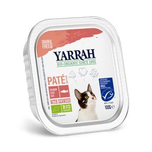Yarrah Korzystny pakiet Yarrah Bio Pâté, 12 x 100 g - Łosoś z bioalgami morskimi