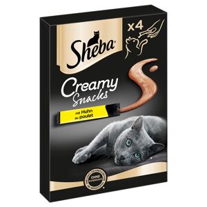 Sheba Creamy Snacks pasta dla kota - Kurczak, 4 x 12 g