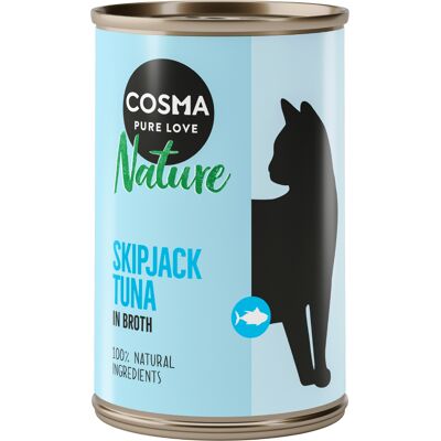 Cosma Nature, 6 x 140 g - Tuńczyk bonito Cosma Nature, 6 x 140 g - Tuńczyk bonito