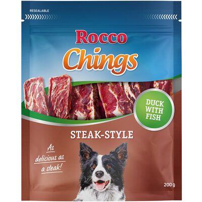 Rocco Chings Styl Filetto z Kurczaka i Kaczki - Przysmak dla psa Rocco Chings Styl Filetto z Kurczaka i Kaczki - Przysmak dla psa