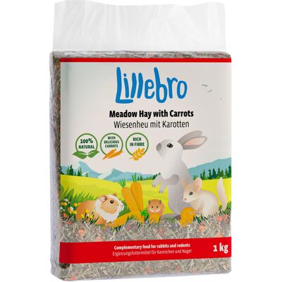 Lillebro - Meadow Hay - Apple - Hay for rodents Lillebro - Meadow Hay - Apple - Hay for rodents
