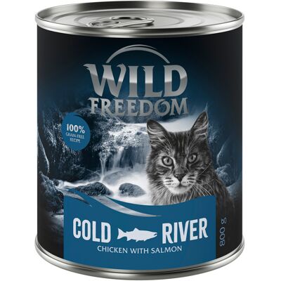 Wild Freedom Adult, 6 x 800 g - bezzbożowa receptura - Cold River - Kurczak i łosoś Wild Freedom Adult, 6 x 800 g - bezzbożowa receptura - Cold River - Kurczak i łosoś