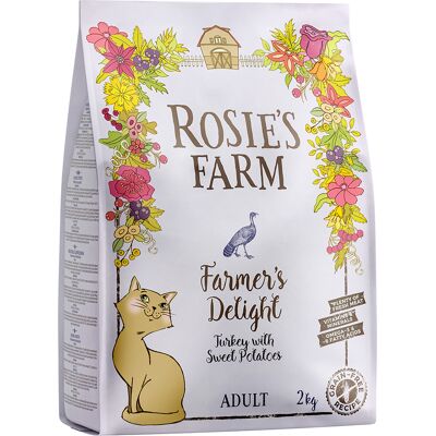 Rosie's Farm Adult Farmer's Delight Indyk Batat Słodki - Sucha karma dla kotów bez zbóż Rosie's Farm Adult Farmer's Delight Indyk Batat Słodki - Sucha karma dla kotów bez zbóż