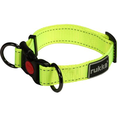 Rukka Pets Rukka® Bliss Neon obroża, żółta - Roz. M, obwód szyi: 30 - 50 cm, szer.: 25 mm Rukka Pets Rukka® Bliss Neon obroża, żółta - Roz. M, obwód szyi: 30 - 50 cm, szer.: 25 mm