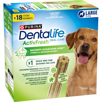 Przysmaki dentystyczne Purina Dentalife - Active Fresh - Duże psy Przysmaki dentystyczne Purina Dentalife - Active Fresh - Duże psy