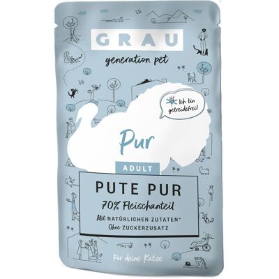 Karma dla kotów GRAU Adult Bez Zbóż - 16x125g - Różne Smaki Karma dla kotów GRAU Adult Bez Zbóż - 16x125g - Różne Smaki