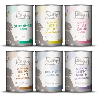 MjAMjAM Mix 2 - Mokra karma dla kotów - 24x400g MjAMjAM Mix 2 - Mokra karma dla kotów - 24x400g