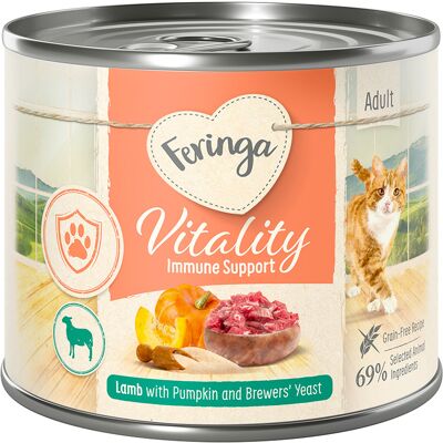 Feringa Vitality Immun jagnięcina 200g - Karma dla kota Feringa Vitality Immun jagnięcina 200g - Karma dla kota