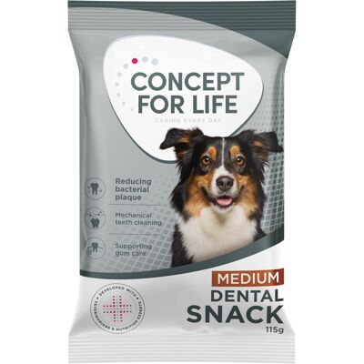 Concept for Life Dog Dental Snack - 4 x 115 g Concept for Life Dog Dental Snack - 4 x 115 g