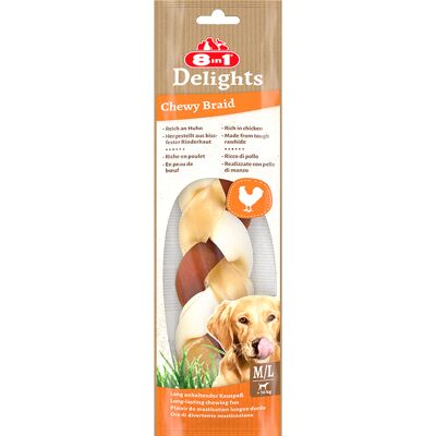 8in1 Delights warkocz do żucia - 2 x 80 g 8in1 Delights warkocz do żucia - 2 x 80 g