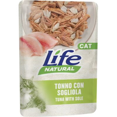 Life Cat Natural Adult - Mokra karma z tuńczykiem lub kurczakiem dla kotów Life Cat Natural Adult - Mokra karma z tuńczykiem lub kurczakiem dla kotów