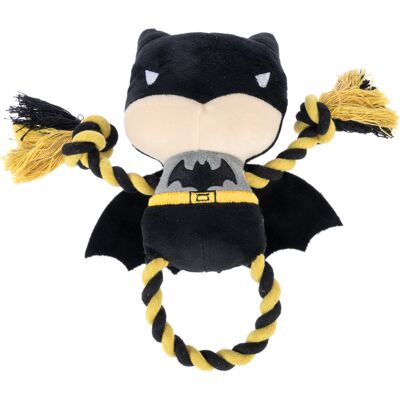 WARNER BROS DC Batman zabawka na sznurku dla psa - Dł. x szer.: 24 x 16 cm WARNER BROS DC Batman zabawka na sznurku dla psa - Dł. x szer.: 24 x 16 cm