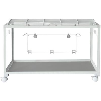 TIAKI klatka dla chomika, biała - Dł. x szer. x wys.: 96 x 47 x 62 cm TIAKI klatka dla chomika, biała - Dł. x szer. x wys.: 96 x 47 x 62 cm