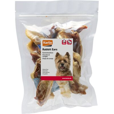 Karlie suszone uszy królika z kaczką - 250 g Karlie suszone uszy królika z kaczką - 250 g
