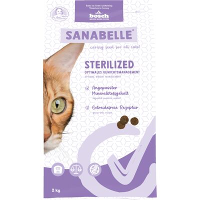 Sanabelle Sterilized - 2 kg Sanabelle Sterilized - 2 kg