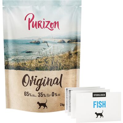 Purizon Sterilised Adult Ryba - bez zbóż - NOWOŚĆ: 2 kg Purizon Sterilised Adult Ryba - bez zbóż - NOWOŚĆ: 2 kg