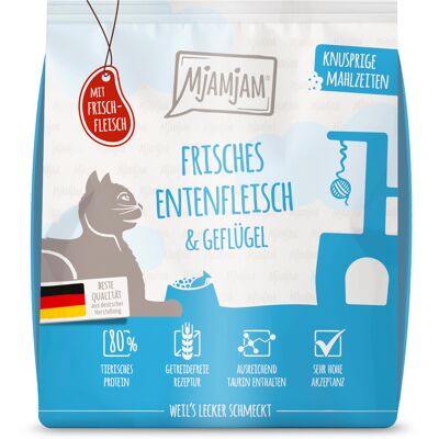 MjAMjAM Knusprige Mahlzeiten, kaczka i drób - 300 g MjAMjAM Knusprige Mahlzeiten, kaczka i drób - 300 g