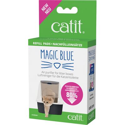 Wkładki Zamienne Catit Magic Blue - Naturalny Absorber Zapachów dla Kuwet Wkładki Zamienne Catit Magic Blue - Naturalny Absorber Zapachów dla Kuwet