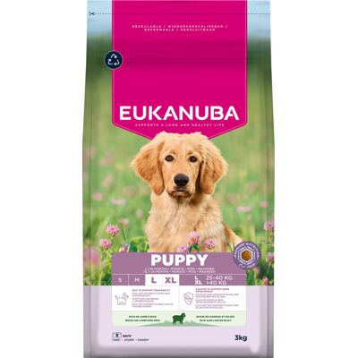 Eukanuba Premium Nutrition Puppy Large & Giant Breed, jagnięcina i ryż - 3 kg Eukanuba Premium Nutrition Puppy Large & Giant Breed, jagnięcina i ryż - 3 kg