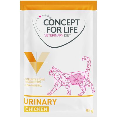 Concept for Life Veterinary Diet Urinary, kurczak, saszetki - 12 x 85 g Concept for Life Veterinary Diet Urinary, kurczak, saszetki - 12 x 85 g