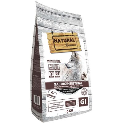 Karma dla psa Natural Greatness Gastrointestinal bez zbóż 6kg Karma dla psa Natural Greatness Gastrointestinal bez zbóż 6kg