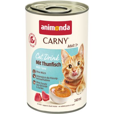 Animonda Carny Cat Drink, 12 x 140 ml - Tuńczyk Animonda Carny Cat Drink, 12 x 140 ml - Tuńczyk