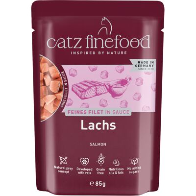 catz finefood Feines Filet, 16 x 85 g - Łosoś catz finefood Feines Filet, 16 x 85 g - Łosoś