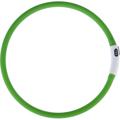 TIAKI - Spark USB LED - Zielony - Silikon - Collar TIAKI - Spark USB LED - Zielony - Silikon - Collar