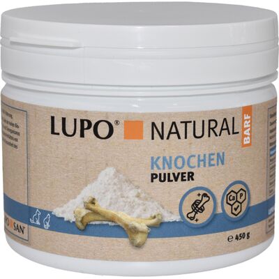 Luposan LUPO NATURAL BARF, mączka kostna - 450 g Luposan LUPO NATURAL BARF, mączka kostna - 450 g
