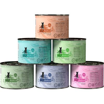 Niemieckie Catz Finefood - Warianty Modelu - Karma dla Kotów Niemieckie Catz Finefood - Warianty Modelu - Karma dla Kotów