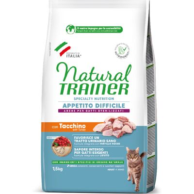 Natural Trainer Difficult Appetite, indyk - 1,5 kg Natural Trainer Difficult Appetite, indyk - 1,5 kg