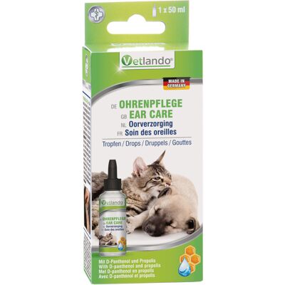 Vetlando pielęgnacja uszu dla psów i kotów - 50 ml Vetlando pielęgnacja uszu dla psów i kotów - 50 ml